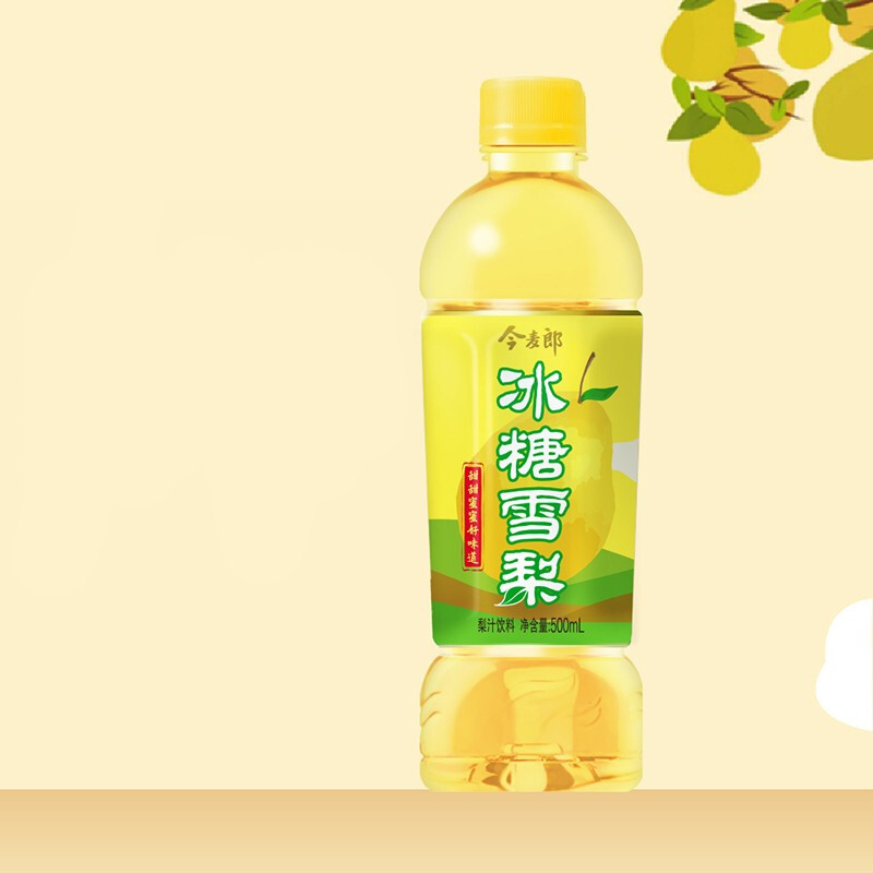 今麦郎绿茶冰红茶茉莉花茶酸梅汤冰糖雪梨蜂蜜柚子青梅绿茶饮料500ml
