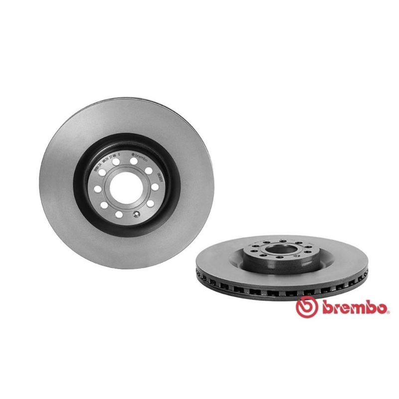 布雷博(brembo)前盘09.C892.11适配11-14款高尔夫6/11-15款尚酷R/13款昊锐旅行版(对装)