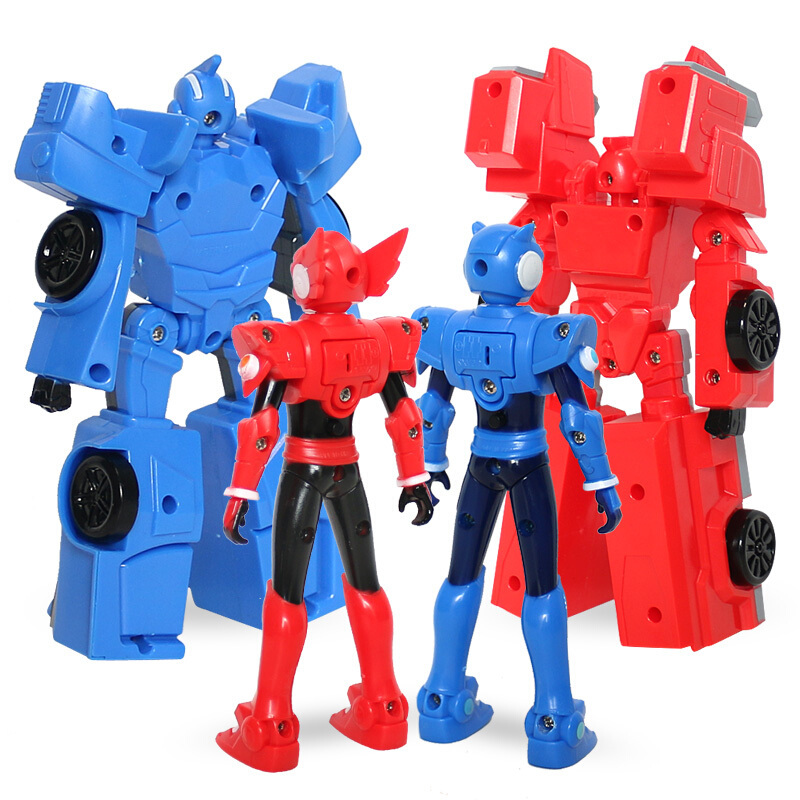 韩国正版迷你特工队x机甲玩具玩具儿童变形合体机器人金刚玩具汽车人