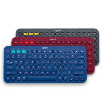 Logitech/罗技 K380多设备蓝牙键盘安卓苹果手机电脑平板随时切换 蓝色
