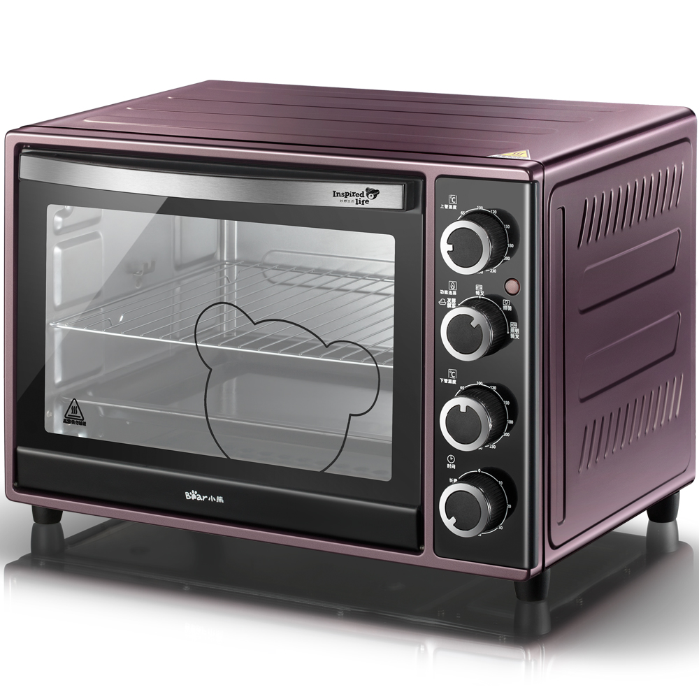 小熊(bear)-智能控温大容量发酵煎烤6管38升电烤箱dkx-a38a1(定制款