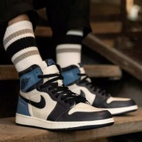 Air Jordan 1 美国直邮正品 黑红禁穿 黑红脚趾 黑金脚趾 芝加哥复刻AJ1男士中帮篮球鞋554724-601