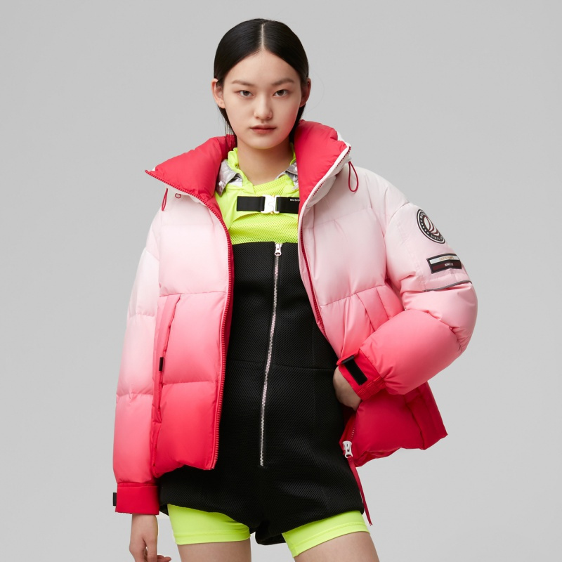 波司登2020女士时尚渐变色工装保暖羽绒服B00143204A