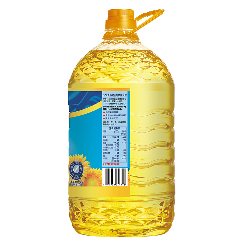 多力葵花籽油4L