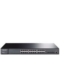 TP-LINK SG5428 24口全千兆三层网管型核心交换机4口千兆SFP光口VLAN