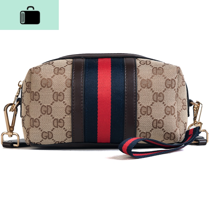 迷你包女2020新款欧美时尚手拿包帆布手拎包女包百搭单肩斜跨小包NEWLAKE高清大图