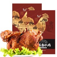 舔碗 德州五香扒鸡山东特产400g*2只