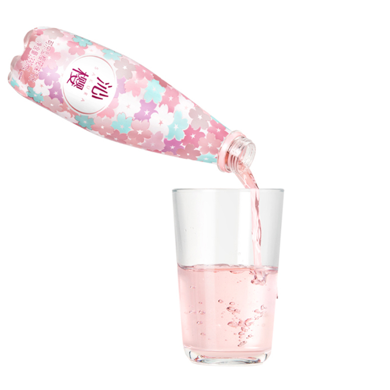 延中 沁樱 330ml*12瓶/箱 可乐型樱花味饮料 整箱装