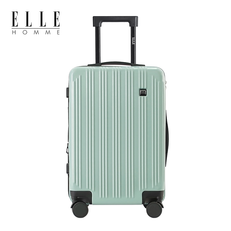 ELLE HOMME EH33012646 防刮耐磨万向轮拉杆箱 26寸灰蓝色