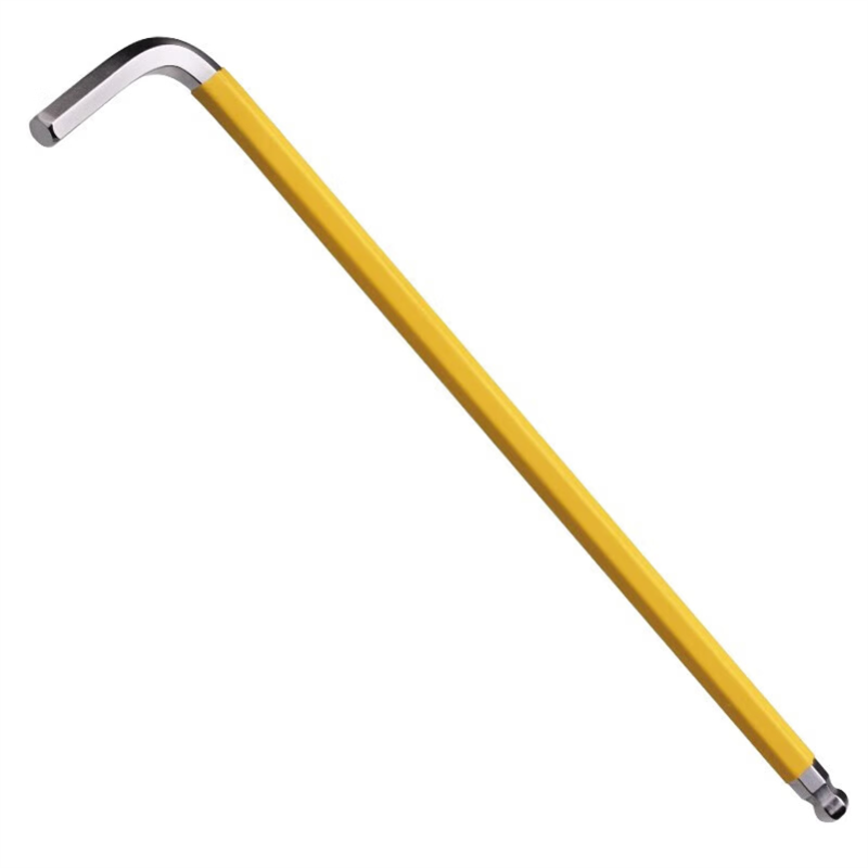 史丹利(STANLEY)94-503-23 公制防滑 加长球头内六角扳手 内六方L型六棱扳手 3MM
