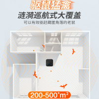 NOCCLILI驱鼠神器捕鼠灭鼠老鼠驱鼠器超声波大功率家用驱赶抓防电子猫