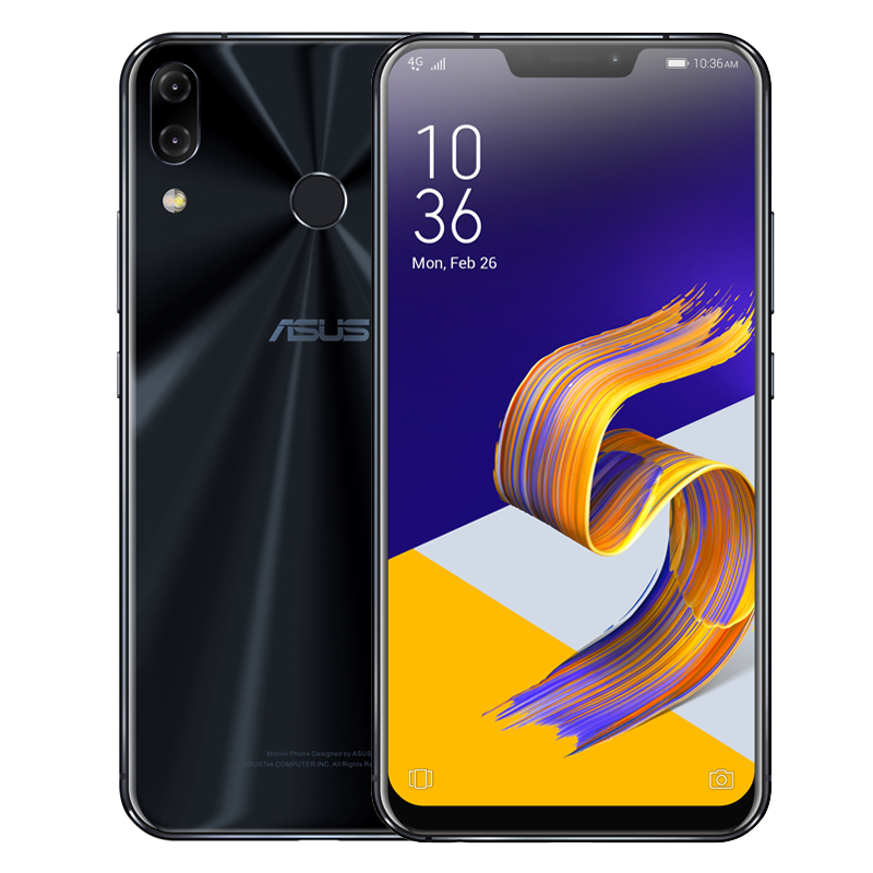华硕(asus)手机 asus zenfone 5 4 64g black ze620kl 黑色 全面屏
