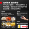 德玛仕DEMASHI三门蒸饭柜商用 学校企业酒店食堂定时蒸包蒸饭机蒸饭车36盘智能定时款KZ-360[380V]