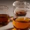 台湾76超细茶叶过滤网耐热高硼硅玻璃茶漏公道杯泡茶配件茶海茶具 单茶漏无色手柄(1只装)