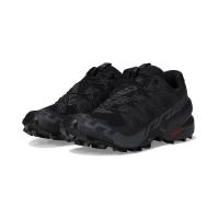 萨洛蒙(SALOMON)女士越野跑鞋防滑耐磨户外运动速干跑步鞋 Black/Black/Phantom 36