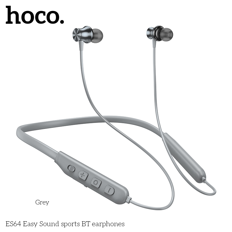 HOCO. ES64易声 运动蓝牙耳机 灰色