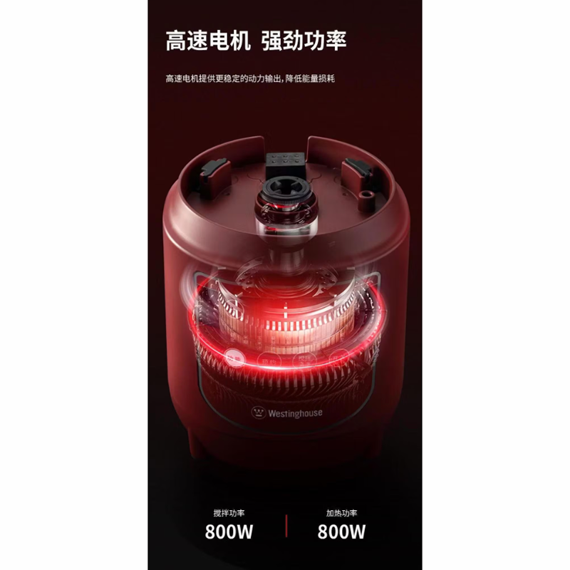 西屋 多功能破壁料理机1.2L WFB-C30高清大图