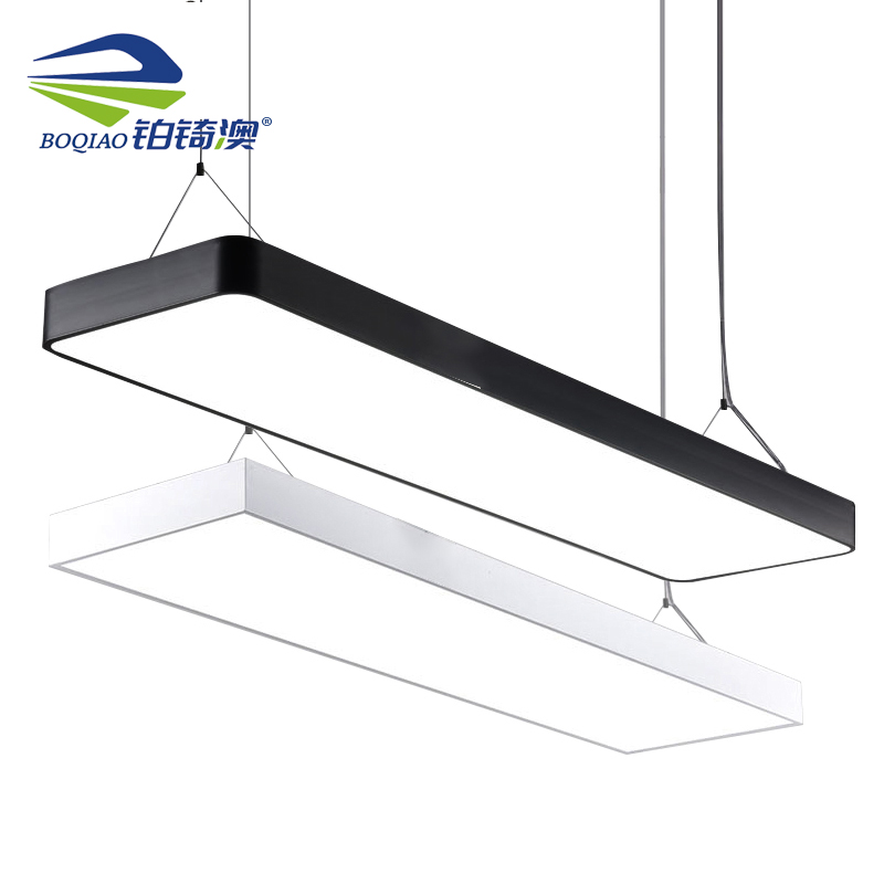 铂锜澳 LED办公吊灯 120*20*4cm-72w个高清大图