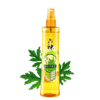 六神 花露水 艾叶喷雾 健肤清香型 180ml 清凉舒爽 提神醒脑 祛痱止痒