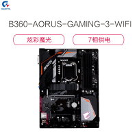 技嘉(Gigabyte)B360 AORUS Gaming 3 WIFI电竞主板(Intel B360/LGA 1151