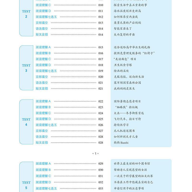 2022一本高考英语五合一必刷题200篇阅读理解七选五高中完形填空语法填空高二短文改错专项训练真题二年级复习资料中学教辅