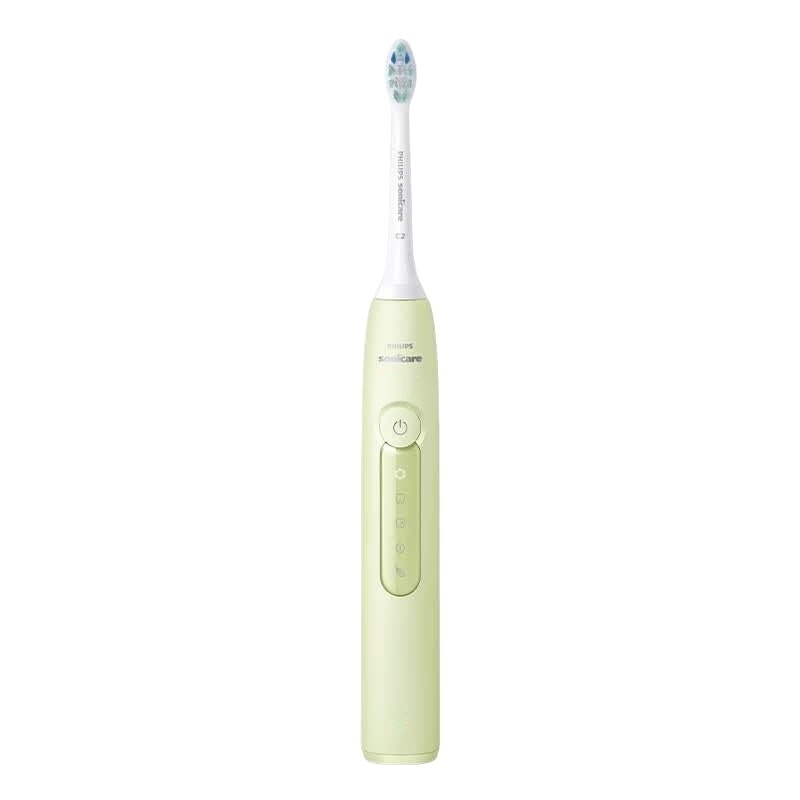 飞利浦(PHILIPS)电动牙刷钻石3系6730升级款HX5161/05抹茶绿