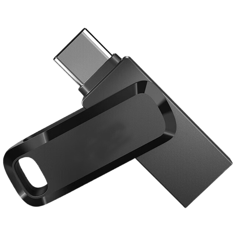联想128GB Type-C USB3.2 内存DDC3黑色 读速高达400MB/s