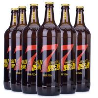 泰山原浆啤酒 7天鲜活720ml 10°P6瓶整箱