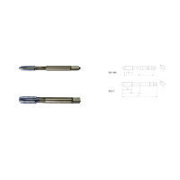 上工 Shanggong 左牙灰铸铁专用直槽丝锥M10*1.0-6HX (包装数量 1个)