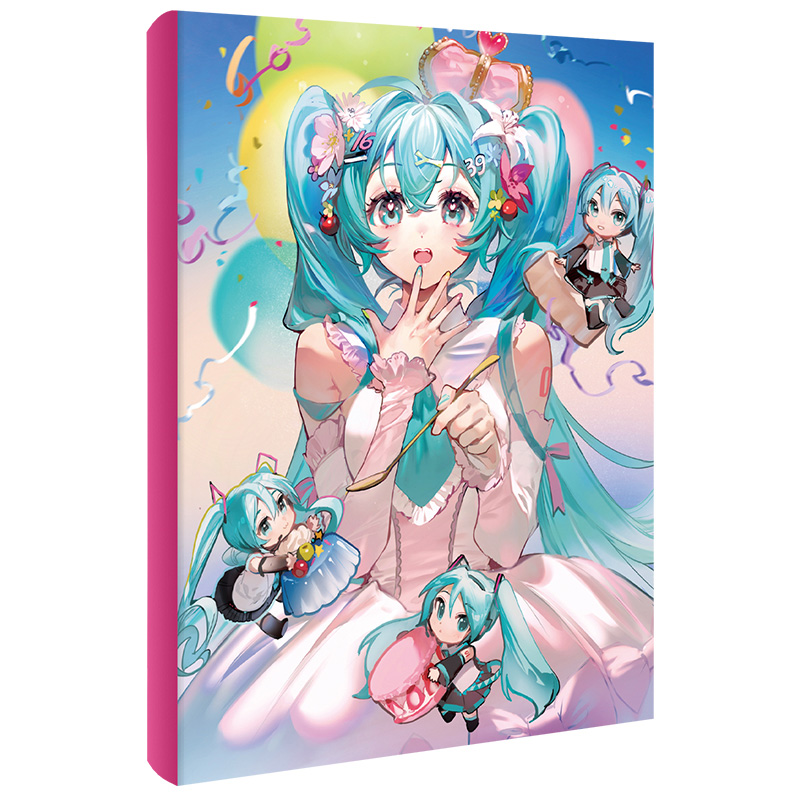 [正版]专享版初音未来16周年纪念画集 拾光回响 16周年首部简体中文纪念画集 为初音未来的16岁献上生日贺礼高清大图