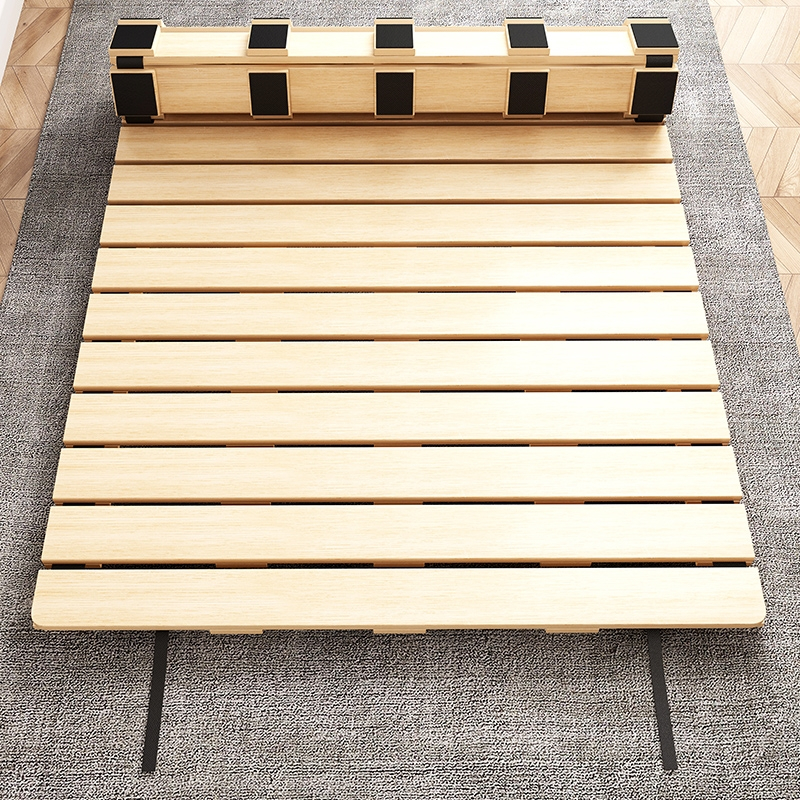 古达潮排骨架床板实木折叠板软床变硬床垫硬板木板垫折叠可卷