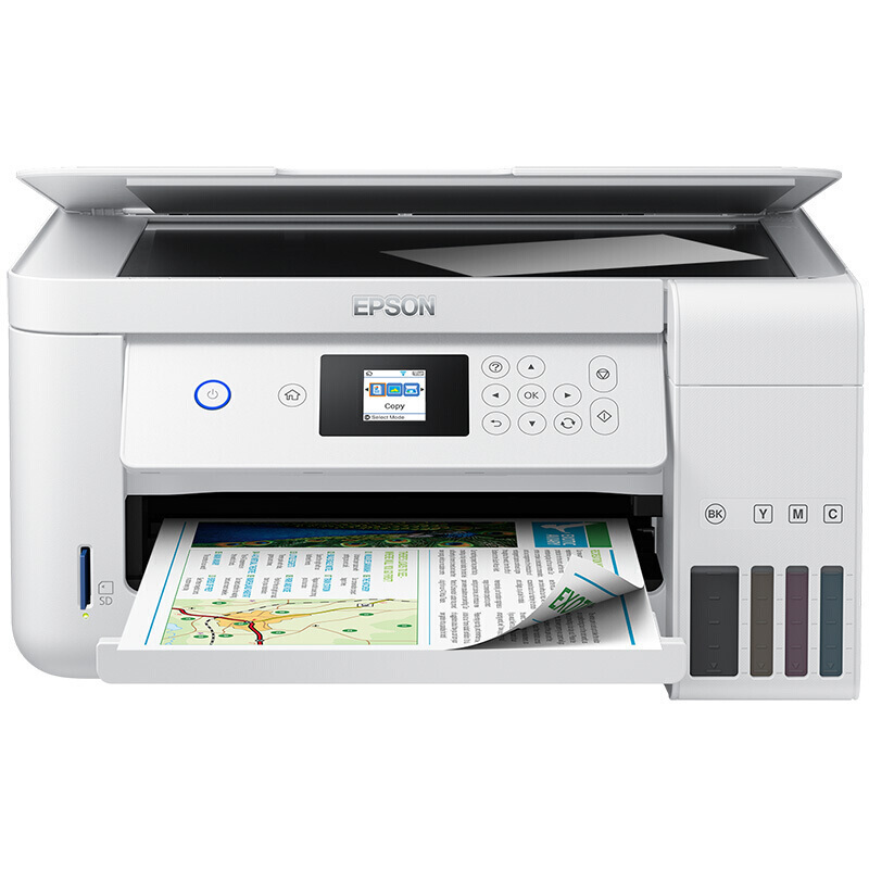 爱普生(EPSON)L4163 墨仓式彩色喷墨打印机 作业打印机 多功能一体机A4自动双面办公家用打印彩色喷墨 连供 照片打印 手机微信打印 无线打印机复印扫描 一体机 套餐五