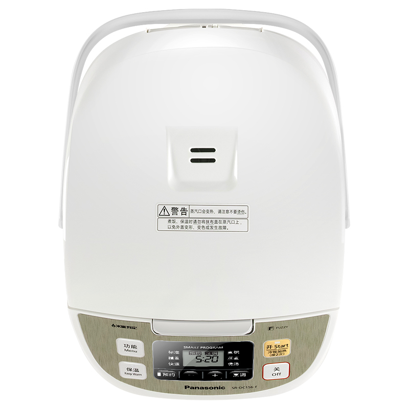 松下(Panasonic)微电脑电饭煲 4.2L电饭锅 3-6人 智能烹饪 可预约SR-DC156-F