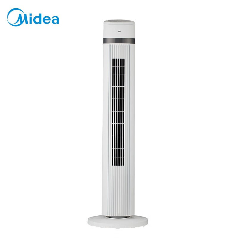 美的(Midea) 塔式电风扇遥控定时轻声低噪柔风摇头迷你电风扇 ZAE09MA -C