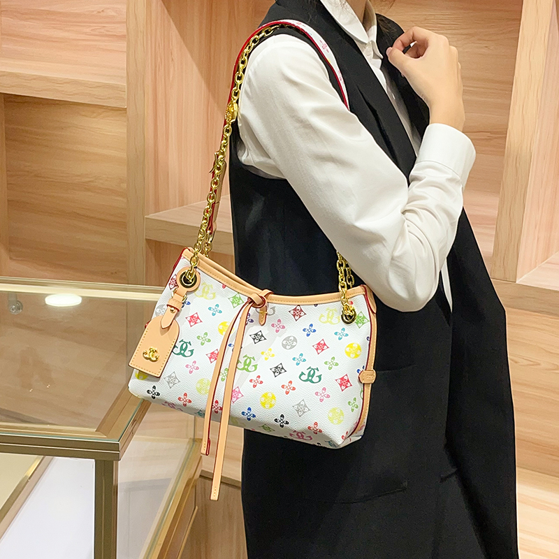 欧美时尚女士包包女2026新款高级感轻奢女包时尚百搭单肩斜挎包大容量托特包高清大图