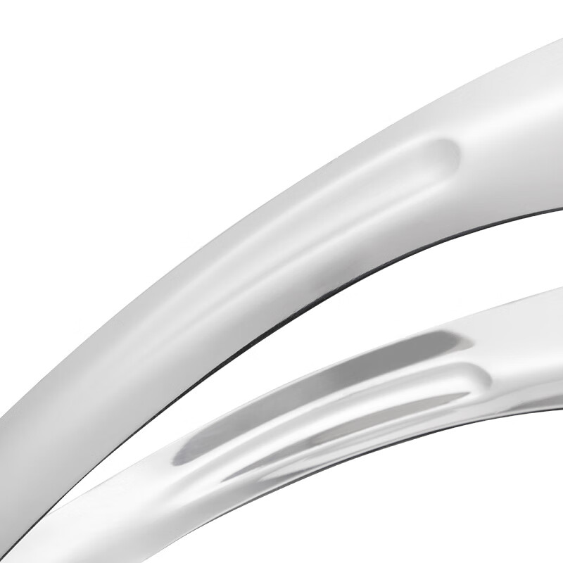 新力士自助餐无牙弧形不锈钢食物夹MBT201高清大图