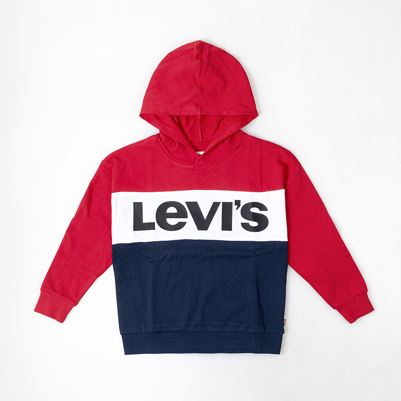 李维斯儿童(LEVI’S KIDS) 男童针织连帽套头衫 81621HO638U09