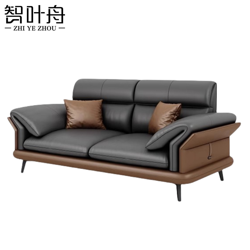 智叶舟沙发双人位1600*900*840mm张高清大图