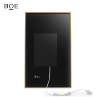 京·东方(BOE )49英寸高清画屏 商业智能平板电视机 显示器 数码相框 AI语音交互 原木色 其他 49A600