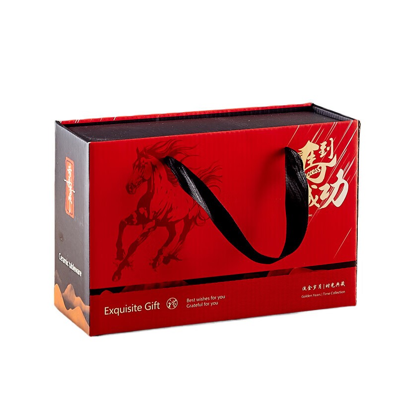 企采严选 【马到成功】马克杯+毛巾熊 礼品套装