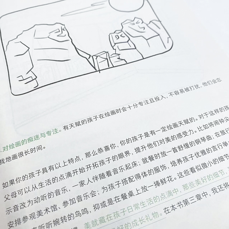[正版]艺术的觉醒 家庭美育必修课 儿童艺术启蒙美术教育美育课程宝妈育儿指南家庭教育幼儿审美提升艺术绘画启蒙高清大图