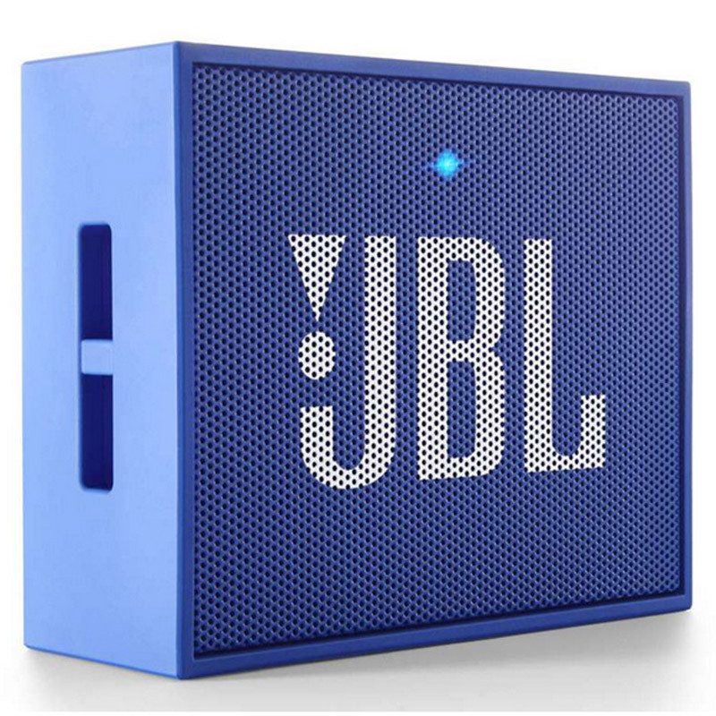 JBL GO音乐金砖蓝牙无线通话音响户外迷你小音箱便携音响 蓝色（上海井仁专卖）