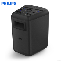 飞利浦PHILIPS NX100 蓝牙户外便携式音响 重低音音箱 移动家庭KTV 卡啦OK K歌 派对灯光秀 广场舞