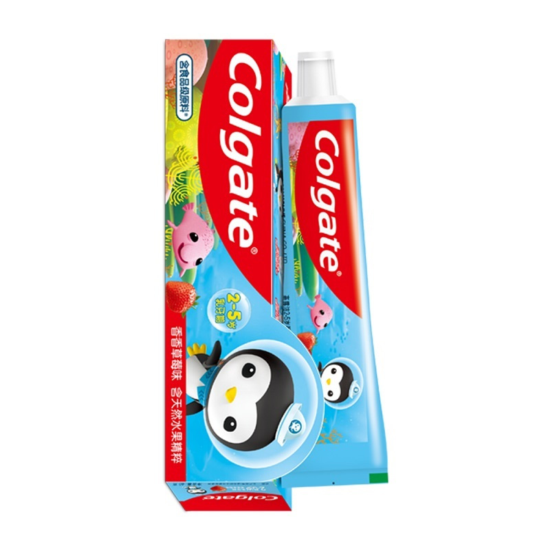 高露洁(Colgate)妙妙刷儿童牙膏(2-5岁) 草莓味40g