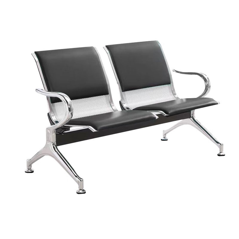 豫众诺 连排椅 两人半皮坐垫 把高清大图