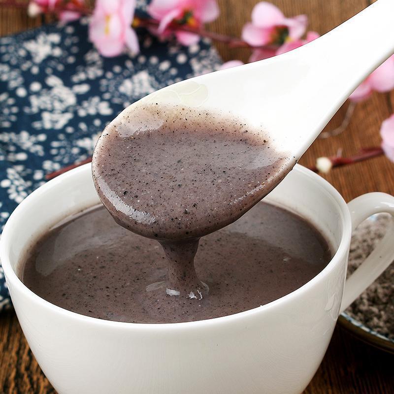 蜂香云谷黑芝麻核桃黑豆粉600g黑芝麻糊谷物代餐粉粥营养早餐食品