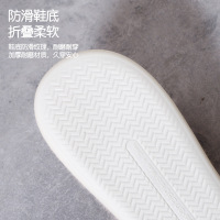 苏宁宜品 秋冬家居室内厚底简约情侣外穿防滑毛毛绒拖鞋-21287