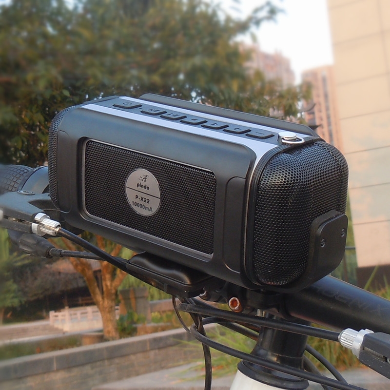 客无线蓝牙音箱低音炮双喇叭运动防水骑行摩托车电动山地自行车音响