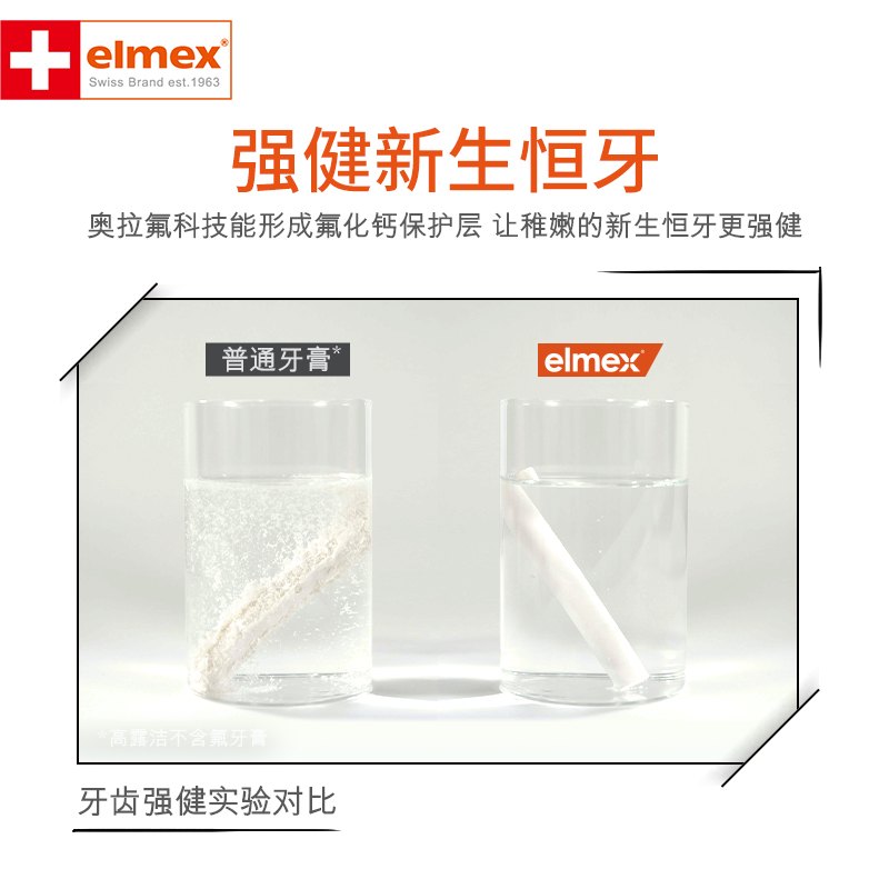 [3支装]elmex艾美适专效防蛀6-12岁幼儿牙膏59g高清大图