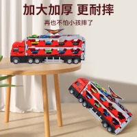 儿童益智合金收纳货柜工程车变形大卡车轨道弹射汽车6男孩玩具3岁